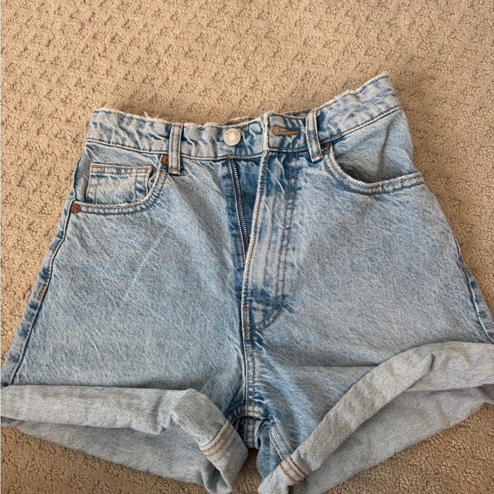 Zara denim shorts